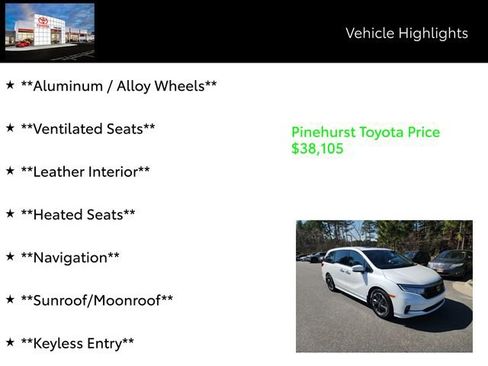 Used 2023 Honda Odyssey Elite image 13