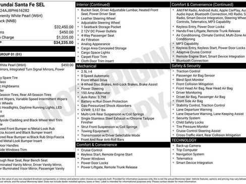 Used 2023 Hyundai Santa Fe SEL FWD image 33