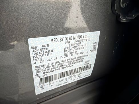 New 2026 Ford Explorer Active image 33