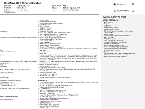 Used 2024 MAZDA CX-5 Signature image 3