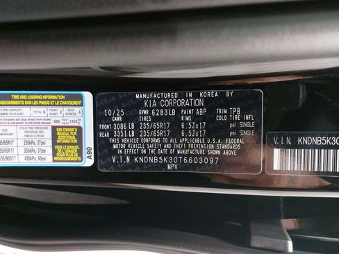 New 2026 Kia Carnival LXS image 47