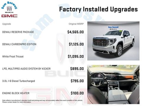 Used 2024 GMC Sierra 1500 Denali w/ Denali Reserve Package image 3
