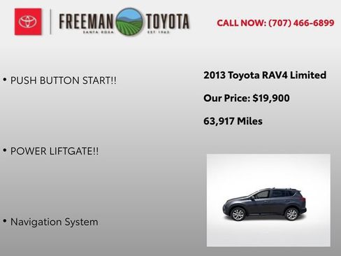 Used 2013 Toyota RAV4 Limited AWD/4WD image 9