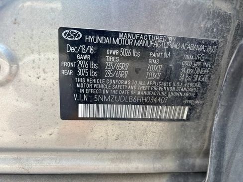 Used 2017 Hyundai Santa Fe Sport AWD/4WD image 12