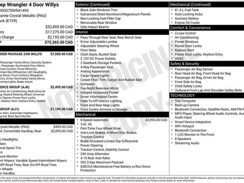 Used 2025 Jeep Wrangler Unlimited Sport AWD/4WD image 2