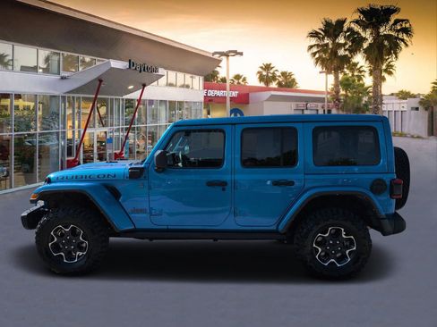 Used 2022 Jeep Wrangler Unlimited Rubicon 4xe w/ Steel Bumper Group AWD/4WD image 6