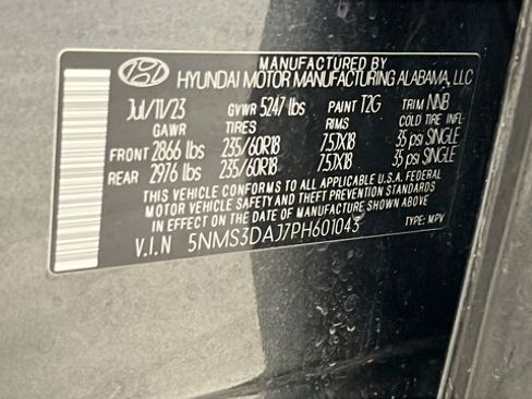Used 2023 Hyundai Santa Fe SEL w/ Premium Package AWD/4WD image 27