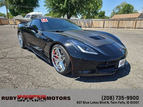 Used 2016 Chevrolet Corvette Stingray Coupe w/ 2LT Preferred Equipment Group RWD image 1
