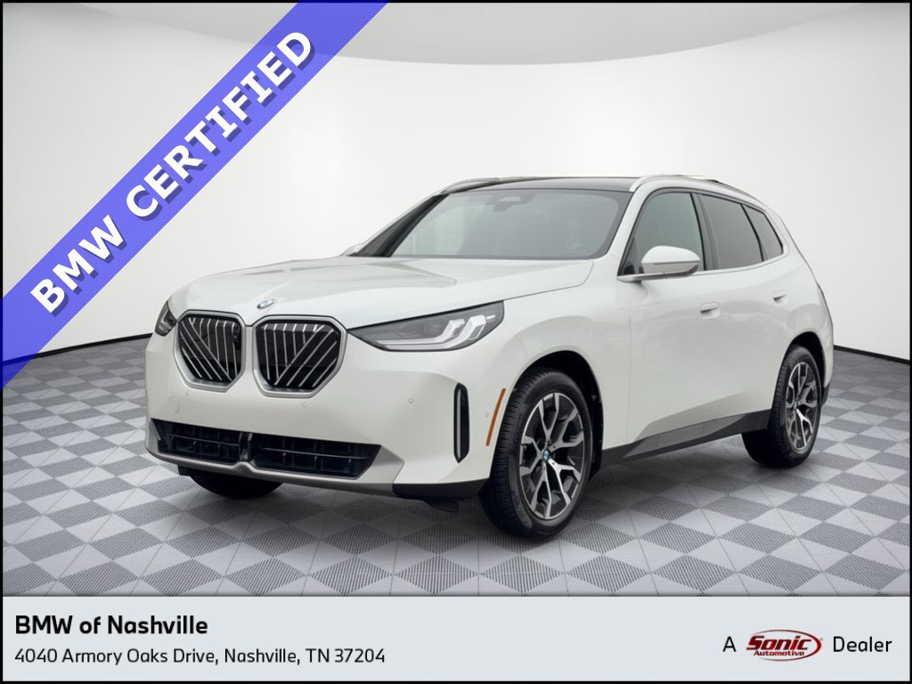 Certified 2026 BMW X3 xDrive30i w/ Premium Package AWD/4WD image 1