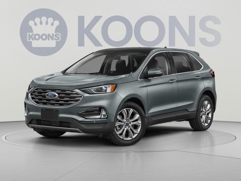Used 2022 Ford Edge Titanium w/ Class II Trailer Tow Package AWD/4WD image 1
