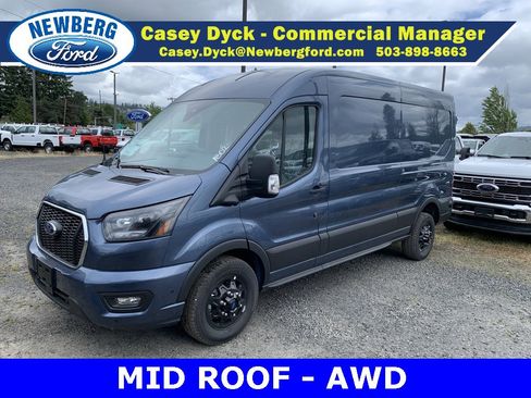 New 2025 Ford Transit 350 148 Medium Roof AWD w/ RV Prep Package image 3