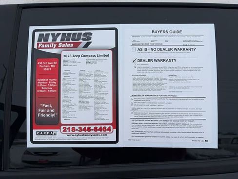 Used 2023 Jeep Compass Limited w/ Elite Group AWD/4WD image 55