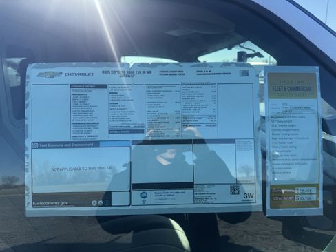 New 2025 Chevrolet Express 3500 w/ Power Convenience Package image 16