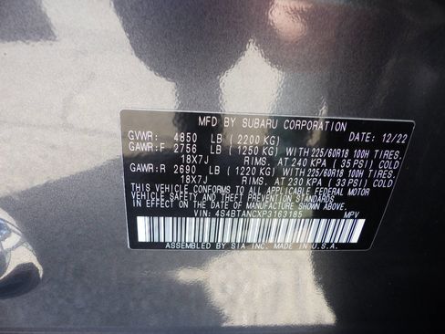 Used 2023 Subaru Outback Limited image 15