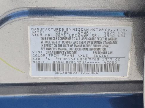 New 2026 Nissan Sentra S w/ Floor Mat Package FWD image 11