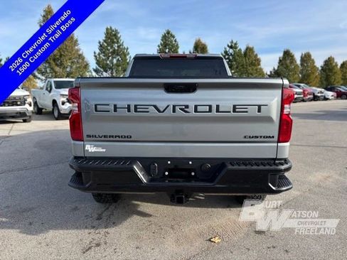 New 2026 Chevrolet Silverado 1500 Custom Trail Boss w/ LPO, Dark Essentials Package image 5