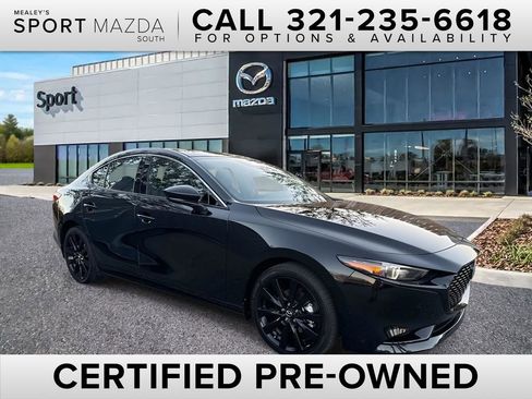 Certified 2025 MAZDA MAZDA3 2.5 Turbo Sedan w/Premium Plus image 1