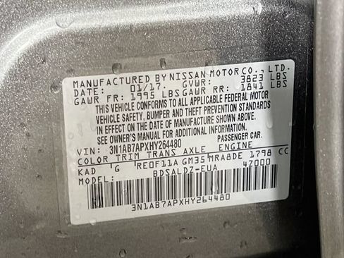 Used 2017 Nissan Sentra SV FWD image 26