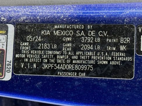 Certified 2024 Kia Forte GT-Line w/ GT-Line Premium Package FWD image 30