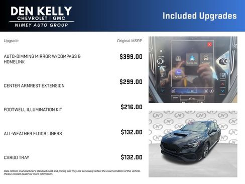 Used 2024 Subaru WRX AWD/4WD image 3