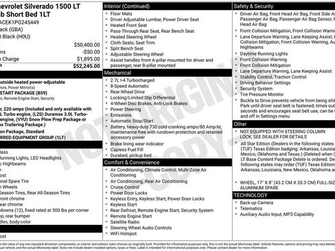 Used 2023 Chevrolet Silverado 1500 LT RWD image 6