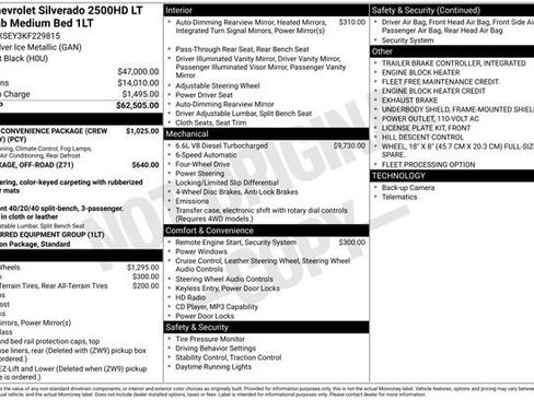 Used 2019 Chevrolet Silverado 2500 LT image 3