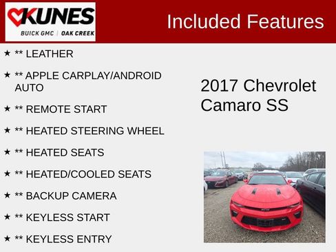 Used 2017 Chevrolet Camaro SS image 2