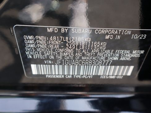 Used 2024 Subaru Impreza 2.0i AWD/4WD image 41