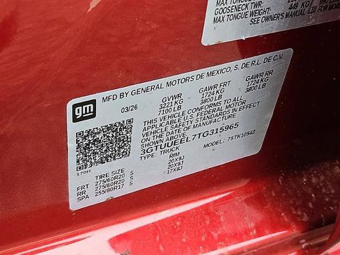 New 2026 GMC Sierra 1500 AT4 AWD/4WD image 20