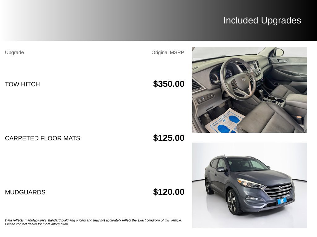 Used 2016 Hyundai Tucson Sport FWD image 5