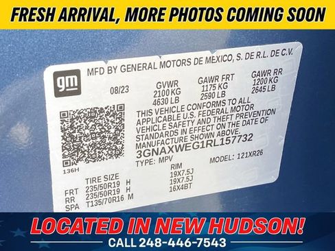 Used 2024 Chevrolet Equinox RS w/ RS Leather Package AWD/4WD image 35