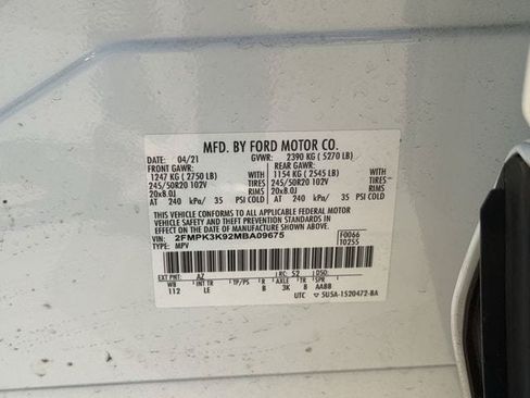 Used 2021 Ford Edge Titanium FWD image 34