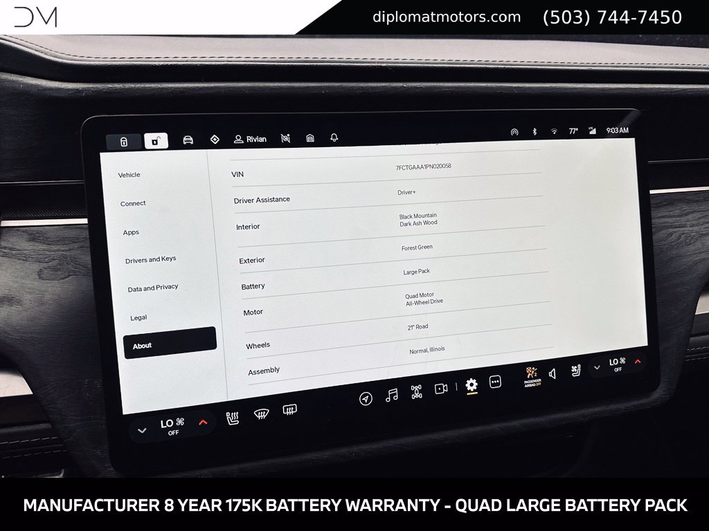 Used 2023 Rivian R1T Adventure Quad AWD/4WD image 35