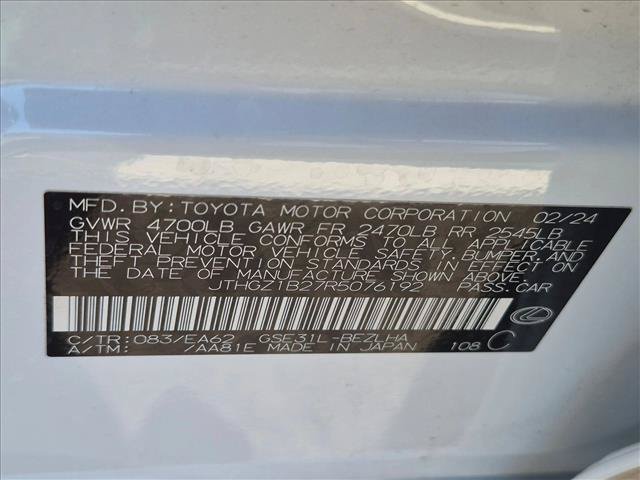 Used 2024 Lexus IS 350 F Sport w/ Memory Package RWD image 15