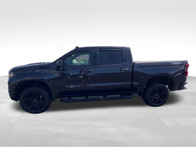 Certified 2024 Chevrolet Silverado 1500 Custom Trail Boss w/ Turbomax Blackout Package AWD/4WD image 3