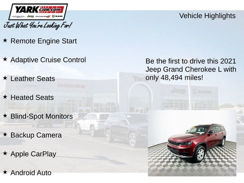 Certified 2021 Jeep Grand Cherokee L Limited image 12