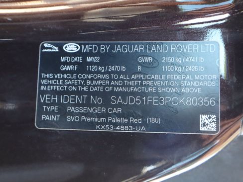 Used 2023 Jaguar F-TYPE R AWD/4WD image 40