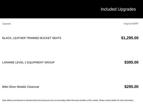 Used 2025 RAM 1500 Laramie image 2