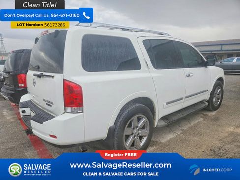 Used 2012 Nissan Armada Platinum RWD image 4