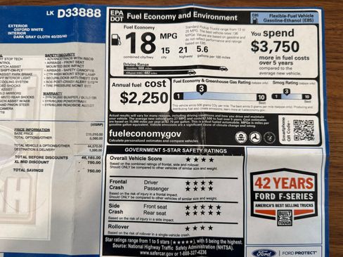 Used 2020 Ford F150 XL w/ Equipment Group 101A Mid image 27