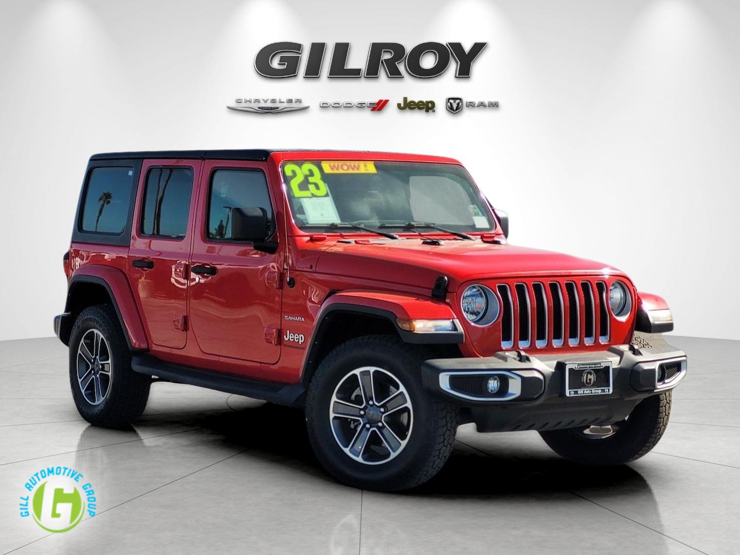 Used 2023 Jeep Wrangler Unlimited Sahara AWD/4WD image 1
