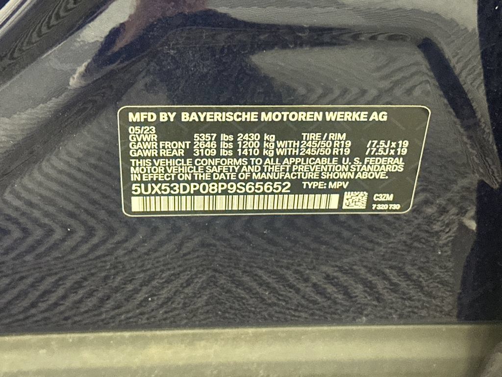 Used 2023 BMW X3 xDrive30i w/ Convenience Package AWD/4WD image 9
