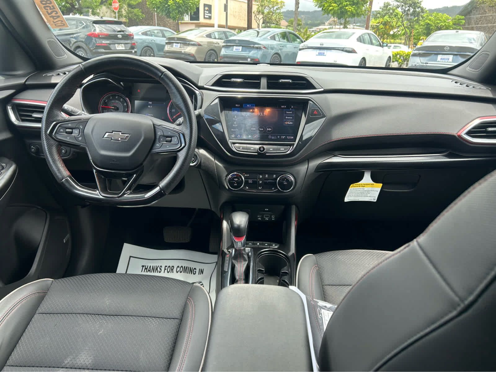 Used 2023 Chevrolet TrailBlazer RS w/ Technology Package FWD image 10