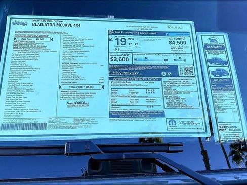 New 2026 Jeep Gladiator Mojave image 16