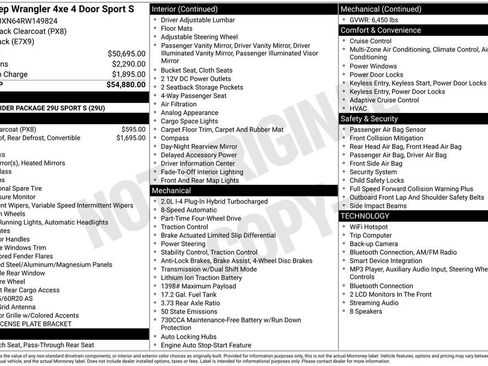 Used 2024 Jeep Wrangler Unlimited AWD/4WD image 17