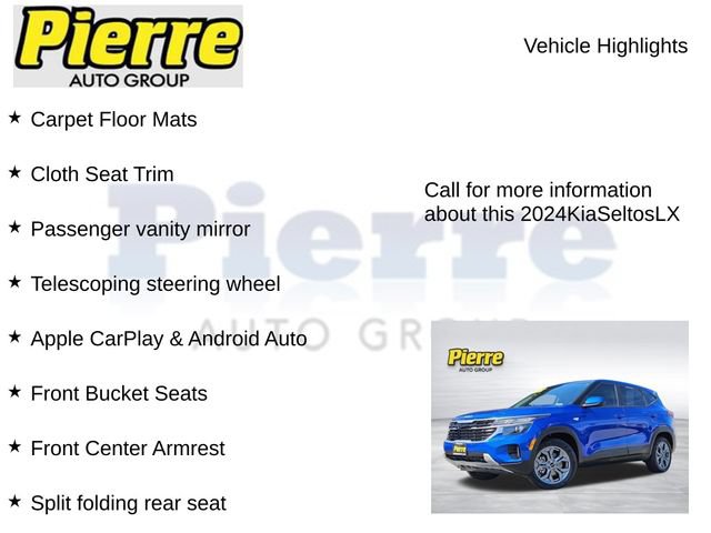 Used 2024 Kia Seltos LX AWD/4WD image 22