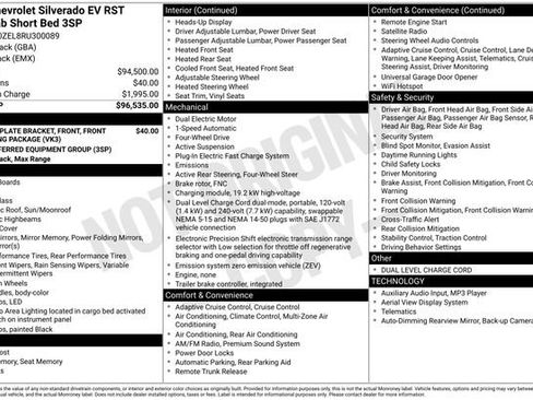 Used 2024 Chevrolet Silverado EV RST image 47