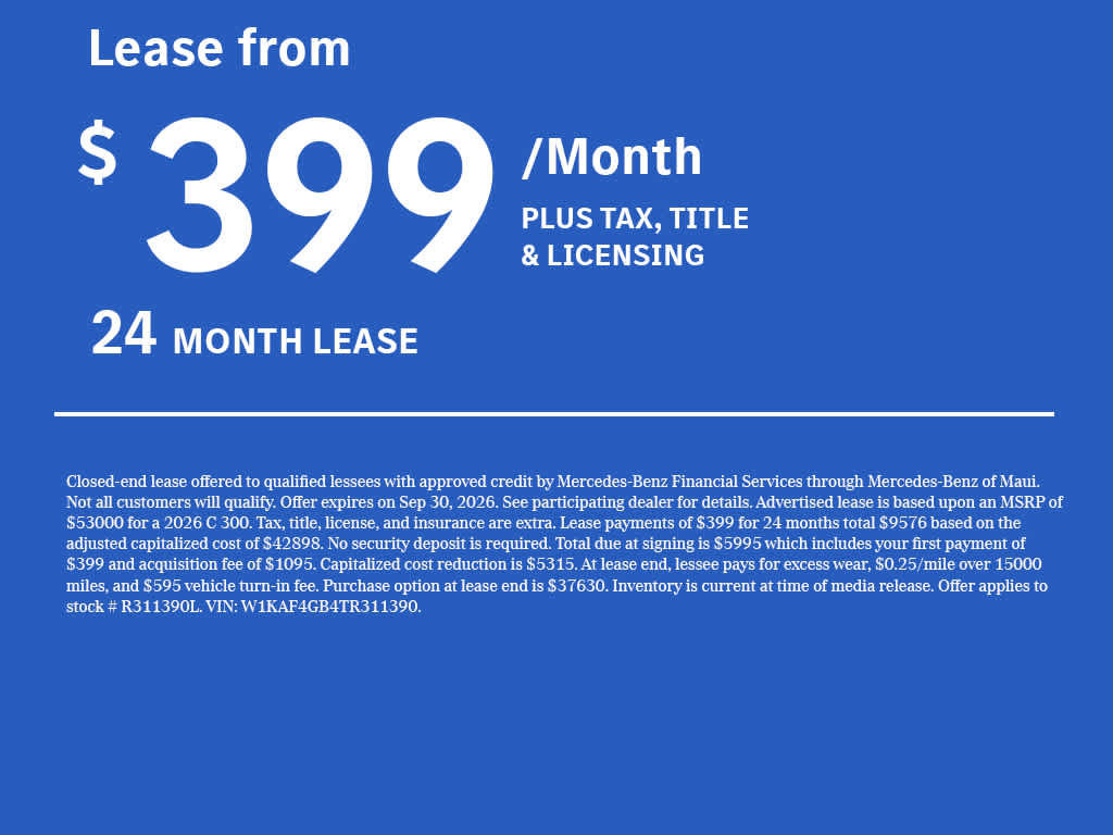 Used 2026 Mercedes-Benz C 300 Sedan image 3