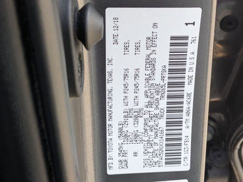 Used 2019 Toyota Tacoma SR w/ SR Convenience Package image 22