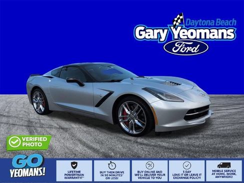 Used 2016 Chevrolet Corvette Stingray Coupe w/ 2LT Preferred Equipment Group RWD image 1